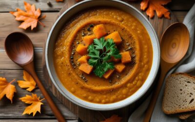 Butternut Squash & Lentil Soup